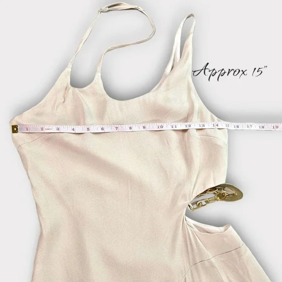 Jonathan Simkhai Morena Cut Out Midi Dress Size 2 - Picture 11 of 14